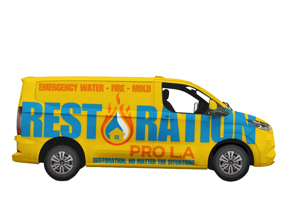 Restoration Pro LA Emergency Service Van