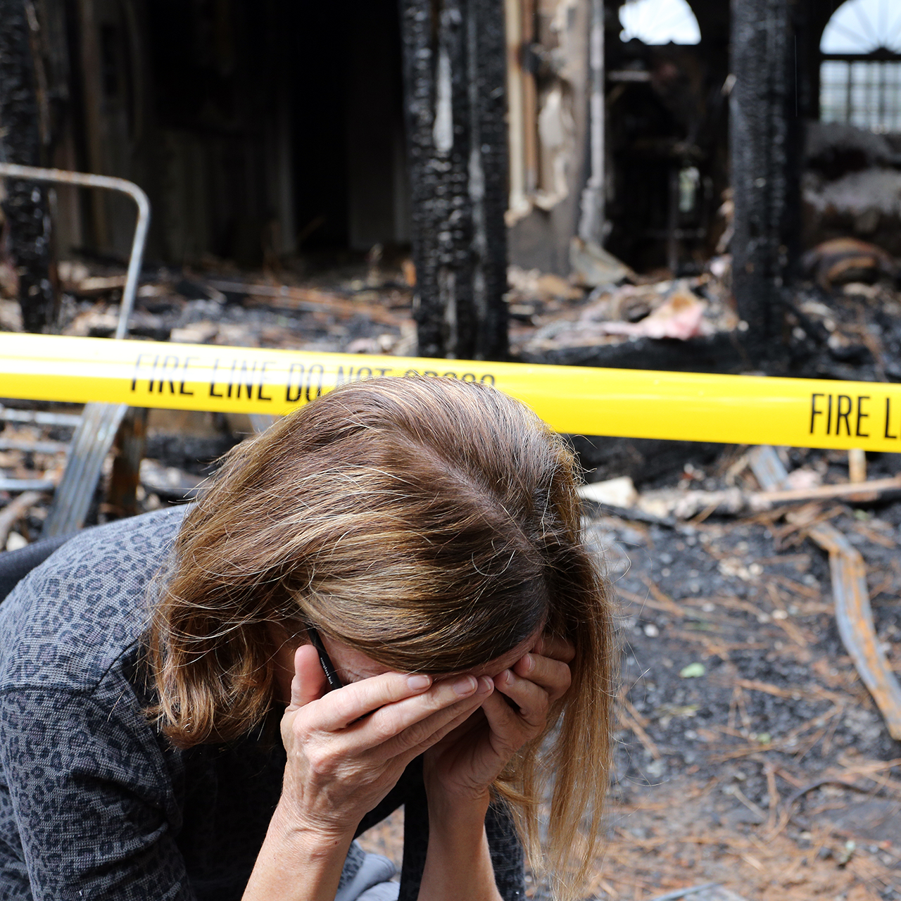 Fire damage service link